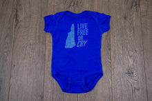 Load image into Gallery viewer, Live Free or Cry Onesie
