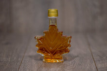 Load image into Gallery viewer, NH Pure Maple Syrup Glass Leaf Bottle
